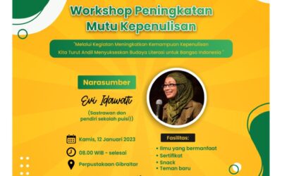 Workshop Tentang Kepenulisan Bersama Evi Idawati