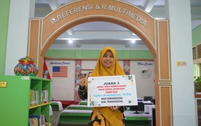 Ketua Tim Literasi MAN Temanggung Mendapatkan Juara 3 dalam Lomba Video Pendek tentang Pembelajaran pada Kelas Digital Madrasah Tahun 2022