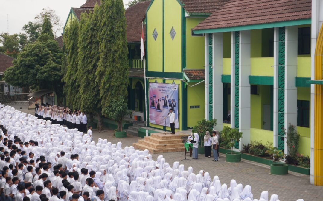 Terwujudnya Demokrasi Melalui Orasi Calon Ketua Osis MAN Temanggung
